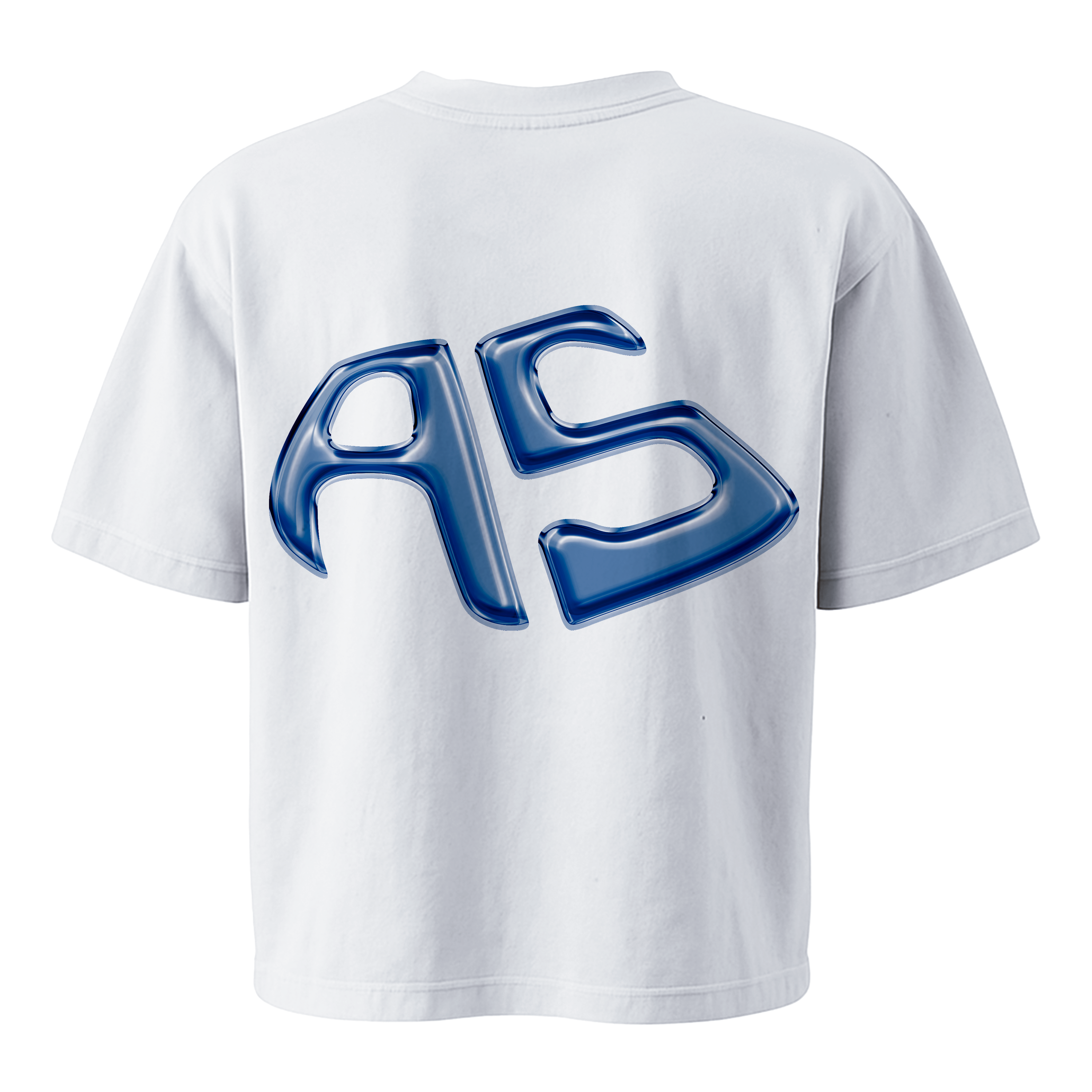THE BASIC SHIRT "WHITE/BLUE"