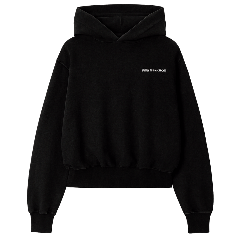 THE BASIC HOODIE "CHROMED GREY"